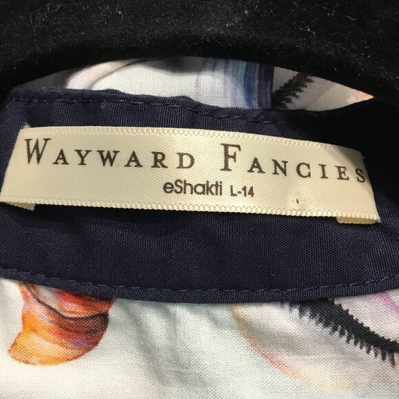 eShakti Wayward Fancies Shell Dress w/Self Tie Belt - Picture 4 of 5